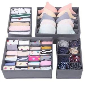 접이식 다용도 팬트리 옷장정리 서랍정리 24칸 양말수납함 정리함8칸 정리함24칸