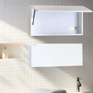 무광 화이트 욕실 수납장 미니플랩장 상하단장 세트 욕실장 플랩장 상단장 하단장 수건장