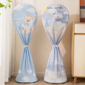 선풍기커버 대형 캐릭터 방수 보관 덮개 선풍기망 선풍기안전커버 헤드형선풍기커버