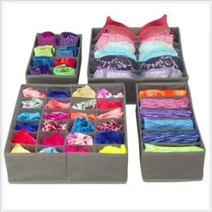 접이식 다용도 팬트리 옷장정리 서랍정리 8칸 양말수납함 정리함8칸 정리함24칸