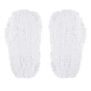 탈부착 가능 청소 극세사걸레 리필용 패드 탈부착 청소용실내화 걸레슬리퍼 신발걸레