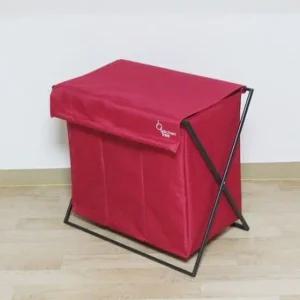 시앵 3구다용도바스켓 16017) 레드 세탁물보관함 분리 다용도함 빨래수거함 다용도수거함