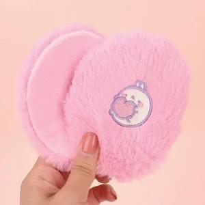 ( )분리형 퍼 똑딱이 귀마개 몰랑 1P 겨울 귀싸개 귀도리