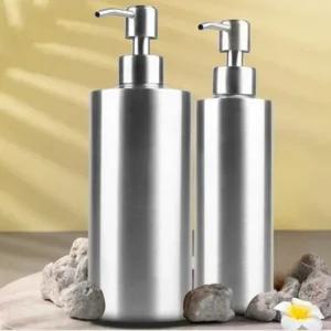 미니멀 스텐 다용도 펌프통 대 1개 욕실디스펜서 샴푸통 펌프통