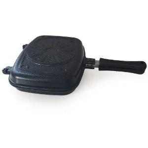 [골드스마일]IH 양면 생선구이 캠핑용 다용도 후라이팬