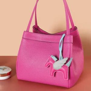 [룽스]참장식 가죽가방 토트백 사각가방 데일리백