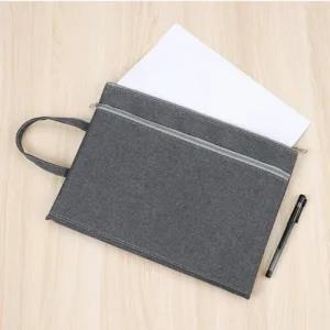 [룽스]서류 포켓 학습지 3색 1개 A4 A4서류파우치