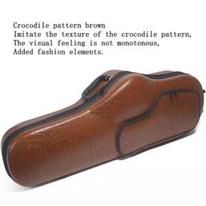 검정 튼튼한 트렁크 블랙 백팩 선물용 가방, 방수 악기가방 고급 테너 색소폰 가방 캐리어