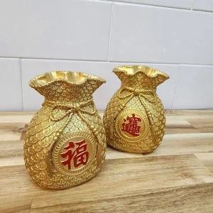 복주머니 저금통 인테리어 소품 개업선물