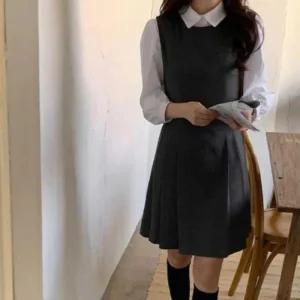 여성 키치 무드 민소매 미니 원피스 베스트