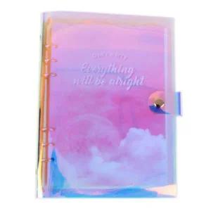 어린이집 다이어리 홀로그램 6공 2개 A5 학원답례품