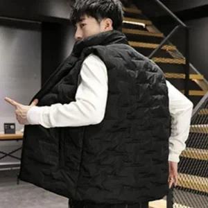 경량 패딩 방한 조끼 남성 겨울 쪼끼 퀼팅 베스트 패딩 경량 낚시 작업 남자 조끼 아우터 겨울