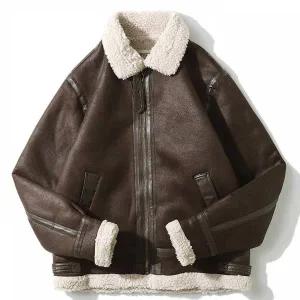 자켓 캐주얼무스탕 클래식 무스탕재킷 가죽 베이