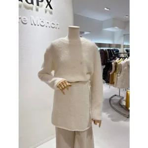 [갤러리아] 랩 스커트 니트 SET (GTBST010B)