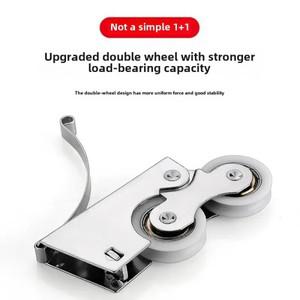 슬라이딩 문짝 힌지 다리미 소재 캐비닛 트랙 옷장 당김 핸들, 홈 데코 하드웨어