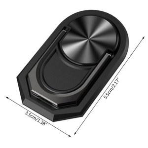 360 회전 범용 손가락 링 킥스탠드 휴대 전화 홀더 스탠드 자기 자동차 마운트용 금속 그립