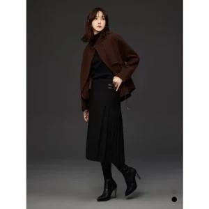 [갤러리아] 올리비아로렌 언발 플리츠 스커트 VOCDK3W9351