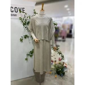 [갤러리아] [레코브]판초셋업니트원피스(LC41F1KO001S)