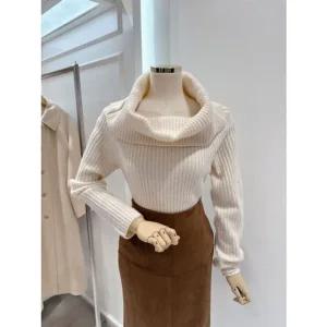 [갤러리아] [ab.f.z]울 블랜딩 골지 터들넥 니트(ATA1ZW32A)