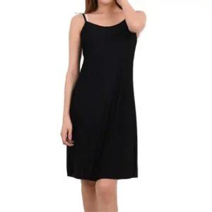 편안한 포근함 풍기인견 여성 심플 롱슬립 공주님잠옷