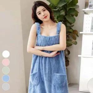 밴딩 목욕가운 샤워가운 스커트