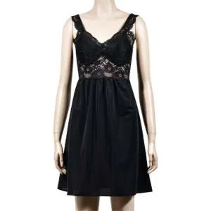 세련된무드에 여성스러운 레이스 패드 슬립 란제리