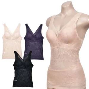 슬림한 몸매라인 연출 레이스 메쉬 스커트형 쉐이퍼