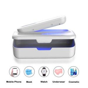 UTHAI 휴대폰 소독 기계, 소형 메이크업 도구 보관 상자, 다기능 오존 자외선 상자