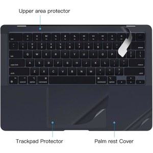 2025-2022 MacBook Air 15 인치 M2M3 M4 13.6 A2681 A3113 A2941 안티 스크래치 키보드 보호 스킨 커버 용 전신 손목 받침대