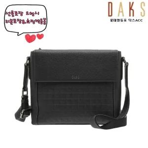 [롯데백화점]닥스 액세서리 [영등포점][GRIDⅡ] 블랙 삼각패턴 크로스백 DBBA2F263