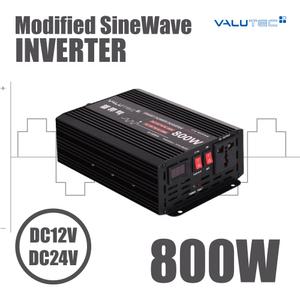 캠핑 차박 낚시 필수품 벨류텍 800W 유사정현파 차량용 인버터 VIM-800W 220V