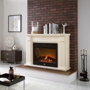 인테리어전기벽난로 트라베 장식장세트(고급형) 전기히터 실내불멍무드등 가정용온풍기 불멍히터 선반 콘솔 거실 카페인테리어 벽난로콘솔