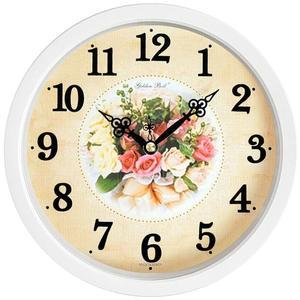 [OFLP4QP5]초등생 스터디룸 무소음 벽시계 장미