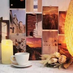 감성 컬러 엽서 모음 일몰 자재