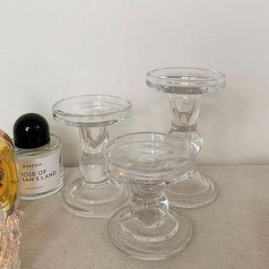 [OFM75519]엔틱 유리 캔들홀더 촛대 티라이트홀더 홀더