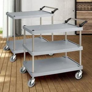 플라스틱써빙카트 식당서빙 써빙카 웨건 주방운반 3단 서빙카트 식당카트 써빙카트