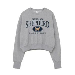 [하프클럽/]쉐퍼드 크롭 맨투맨 5컬러