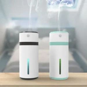 USB 미니 가습기 차량용 사무실 탁상용 무드조명