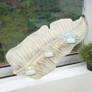 [HYIJQLZQ_4B]빈티지 초선반 촛대 벽장식 넓은 잎