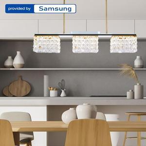 [IXHIOEWE_4B]블링 3등 사각 샹들리에 75W 삼성칩