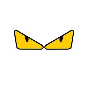 차량 고양이눈 반사 스티커 튜닝 데칼 좌우 세트