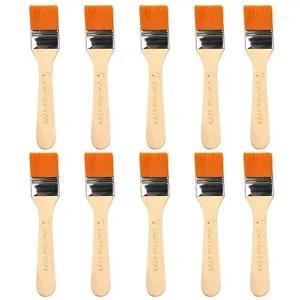 [셀러허브 패션][JHQRNY75_4B]페인트브러쉬 납작붓 페인트붓 수성붓 10개