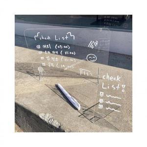 [셀러허브]스탠드  아크릴 보드 메모 b대형  7030b (3i3jk) (S31469501)