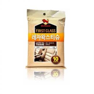 불스원 레자왁스티슈 10시트 유리세정제 티슈 크리너 색상복원 재오염방지 세차용품