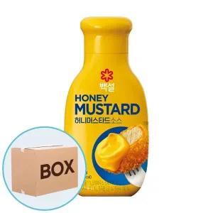 CJ 백설 허니머스터드 소스 250g 20입 (박스)