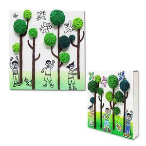 [기타][VCMM3723]클레 숲액자 액자꾸미기 만들기_10인용