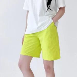 [라일리] Rly 여름 남녀공용 데일리 커플 팬츠 비치웨어 밴딩 반바  33897533)_1