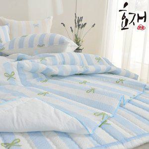 [효재]핀카 여름리플 면 옥수수솜 침구세트(Q) 가방포장 by효재