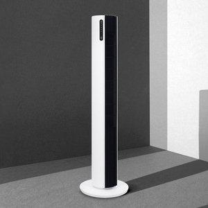 [미디어]쿠오레 슬림 타워팬 CTF-S110W UE 날개없는 선풍기 사무실 업소용 리모컨 원룸 자취 타워형