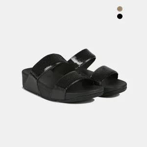 [핏플랍]핏플랍 루루 시퀸 슬라이드 토포스트 슬리퍼 샌들 4종택1